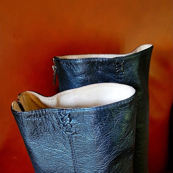 FRYE 8M Regina back zipper LEATHER Boots. - Picture 11 of 11